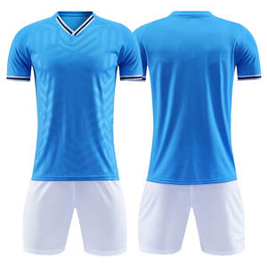 Vêtements de football personnalisés de haute qualité en gros, style tendance, légers, pour hommes, avec logo d'équipe, vente chaude, OEM - Product Image 4