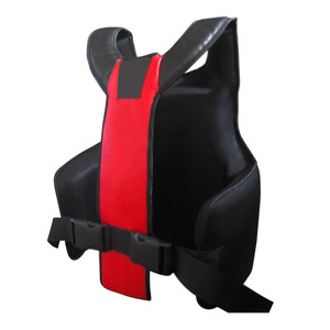 Protège-poitrine en cuir véritable sur mesure (tailles S-5XL) respirant pour la boxe, le Muay Thai, le MMA et le Kickboxing – Modèle 2026 - Product Image 6