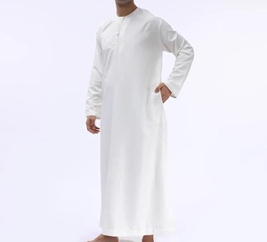 Faible MOQ – Nouvelle collection de Jubbah et Thobe pour hommes, style arabe saoudien moderne, qualité supérieure, vêtements islamiques décontractés pour hommes - Product Image 5