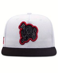 Casquette Snapback personnalisée avec logo brodé 3D, visière plate, casquette de baseball réglable, streetwear, casquette hip hop - Product Image 3
