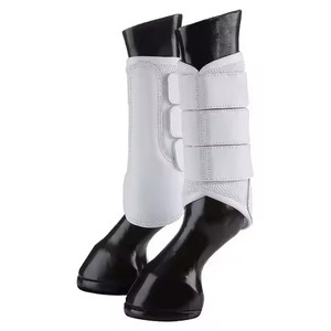 Botas de equitación duraderas diseñadas para la seguridad de las piernas, resistentes a los impactos y que brindan comodidad suave durante la práctica diaria y la competición. - Product Image 1