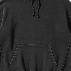 Sudadera con Capucha Extra Grande para Hombre, de Alta Calidad, Personalizada, Negra, de Algodón y Felpa, para Invierno, Corte Regular, Transpirable y Ecológica - Product Image 6
