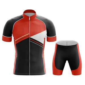 Vêtements de cyclisme de bonne qualité, uniforme de cyclisme sur mesure avec logo personnalisé, vêtements de cyclisme à manches courtes, vêtements de cyclisme pour hommes, ensembles de cyclisme - Product Image 4