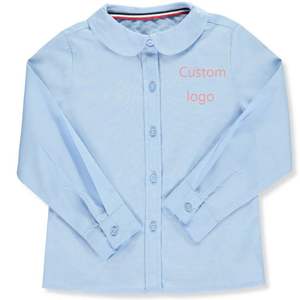 Mélange de haute qualité 65% polyester et 35% coton, uniforme scolaire classique confortable 55% coton 45% polyester pour grandes filles - Product Image 1