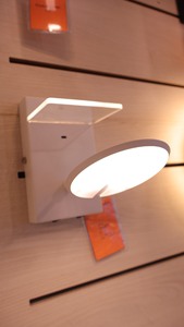 Modern LED <b>Wall</b> Lamp <b>with</b> Glass Shelf & USB-C Charging Station – 8W + 5W Dual <b>Light</b> - Product Image 3