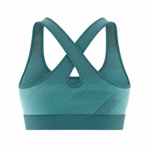 High Impact Padded Sports <b>Bra</b> Women Seamless Yoga Fitness Gym <b>Bra</b> Breathable Quick Dry Shockproof Running Workout Push Up Top - Product Image 3
