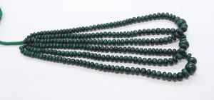 Cuentas Redondas Lisas de Esmeralda Natural AAA de 6-13 mm, Cuentas Redondas Lisas de Esmeralda de 16 Pulgadas, Cuentas de Piedras Preciosas de Esmeralda y Beryl para Joyería - Product Image 4