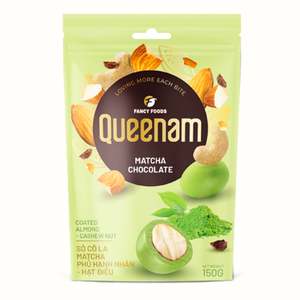 Manufacturer Shipping Direct Global Bulk Selling Dragee <b>Chocolate</b> Matcha <b>Chocolate</b> Coated Almond Cashew Nuts 150G HALAL OEM/ODM - Product Image 1