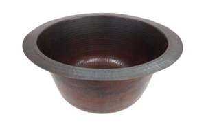Fregadero Cuadrado de Cobre Martillado, Hecho a Mano, Estilo Antiguo, Fregadero de Cobre Martillado Más Vendido y Económico - Product Image 2