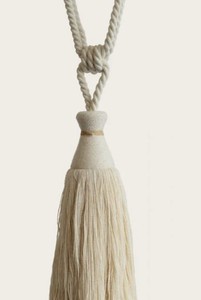 Laura Ashley Rhiannon Tassel <b>Tieback</b>, Natural - Product Image 3