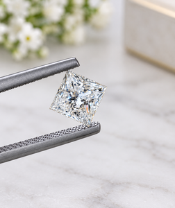 Diamante Cultivado en Laboratorio con Corte Princesa, Certificado IGI, Color E, Claridad VVS2, 1.00CT 2.00CT 3.00CT, Corte Excelente, Diamante Suelto CVD HPHT - Product Image 1