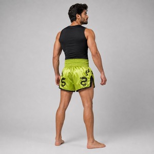 Pantalones cortos de Muay Thai duraderos, diseñados para una práctica exigente, con comodidad premium y una libertad de movimiento superior. - Product Image 2