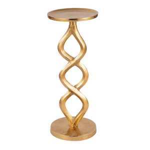Mesa Consola Moderna de Aluminio con Base Trenzada Hecha a Mano, Almacenamiento Duradero y Ecológico, Muebles para Sala de Estar - Product Image 6