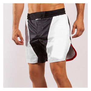 Shorts de Lucha MMA con Logotipo Personalizado al por Mayor para Hombre, Impresión por Transferencia de Calor, Elásticos, Transpirables, 100% Poliéster, para Fitness - Product Image 5