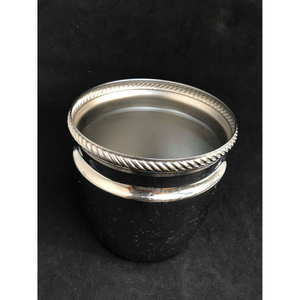 Wholesale Custom Stainless Steel Classic Metal <b>Ice</b> Bucket 3L Capacity Eco-Friendly Floral Pattern Beverage Tub for Bar Camping - Product Image 4