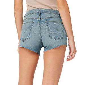 Shorts en jean pour femmes sur mesure, légers et respirants, vente en gros 2026, haute qualité pour adultes - Product Image 2