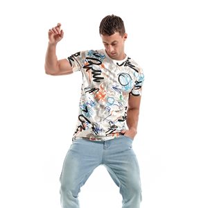 Nueva Llegada: Camiseta de Hombre de Tela Terry Resistente, Sublimación de Alta Calidad, Logotipo Personalizado a Color, Antiarrugas, Secado Rápido, Estilo Casual - Product Image 3