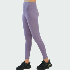 Custom Yoga Set Manufacturer Nylon Spandex Seamless High Waist <b>Scrunch</b> <b>Leggings</b> Sports Bra Eco-Friendly Breathable Quick Dry Low - Product Image 5
