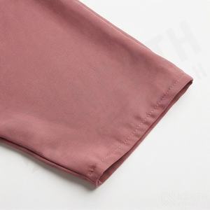 ชุดเดรสอิสลามแบบเรียบง่าย สีพื้น ย้อมสีตามสั่ง ดีไซน์ทันสมัย แฟชั่นเสื้อผ้ามุสลิม อบายะ คาฟตัน - Product Image 5