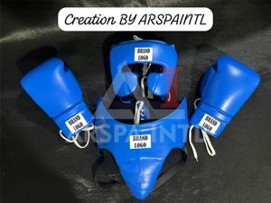 Ensemble de boxe professionnel de compétition, style gagnant, fabrication usine, meilleures ventes, avec gants de boxe personnalisables avec logo - Product Image 3