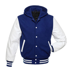 2025 High Quality Fleece Varsity Jacket Comfortable Fit and Stylish Perfect for Casual Wear and unisex Jacket For <b>Men</b> - Product Image 3