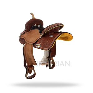 Selle de barrel racing, selle d'équitation, équipement équestre - Product Image 3