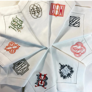 Serviettes en tissu brodées à la main de luxe de qualité supérieure accessoire à usage domestique de haute qualité - Product Image 1