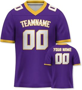 Camiseta de Fútbol Americano Personalizada, Camisetas de Práctica con Nombre, Número y Logotipo, Camiseta Deportiva para Hombres, Mujeres, Jóvenes y Niños - Product Image 5