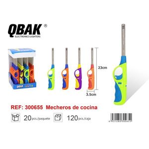 ไฟแช็กครัว QBAK ขนาด 23 ซม. แบบอิเล็กทรอนิกส์ ใช้แก๊สบิวเทน สำหรับทำอาหาร - Product Image 1
