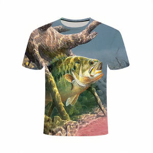 Camisetas de Pesca para Hombre, Diseño Personalizado, Manga Larga, Secado Rápido, Sublimación con Degradado, Protección UV - Product Image 4