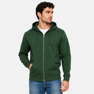 Classic mens zip hoodie offering lightweight warmth practical design and comfortable wear for everyday movement and relaxed - Product Image 1