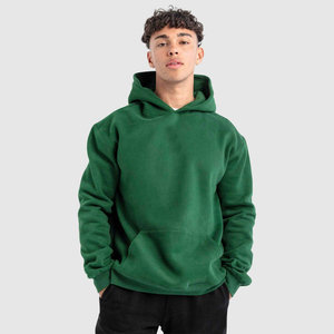 Sweat-shirts d'hiver personnalisés en molleton de coton, coupe oversize, avec poche, respirants, pour la vente en gros, fabricant OEM, marque privée, grammage lourd - Product Image 3