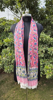Paréo une pièce pour femme, 100 % coton, pour la plage, avec logo avant, réversible, coupe-vent, motif floral, respirant