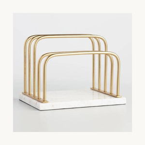 Elegant Metal Napkin Holder Modern New Design Customized Dining Table Tissue Stand Premium Home Kitchen Organizer - Product Image 3