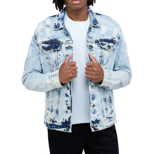 Chaqueta Clásica Estilo Camionero con Tela Resistente y Diseño de Botones en la Parte Delantera para Uso Diario y Estilo Urbano Informal - Product Image 3