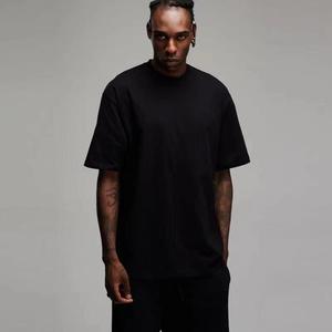 T-shirt formel à manches courtes et col rond pour homme BlanqWear, coupe ample, 100% coton premium 280g, antibactérien, séchage rapide - Product Image 2