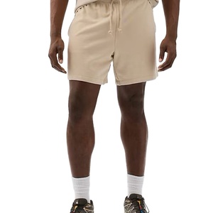 Short de sport solide en molleton doux 100% coton Couleurs personnalisées de haute qualité Séchage rapide Écologique - Product Image 5