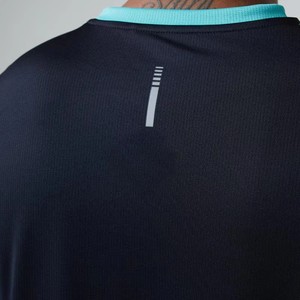 New Arrival Men's Casual Activewear Workout <b>Set</b>-Quick Dry Spandex/Cotton <b>Short</b> Sleeve <b>Top</b> & <b>Shorts</b> with Custom Logo for Summer - Product Image 6