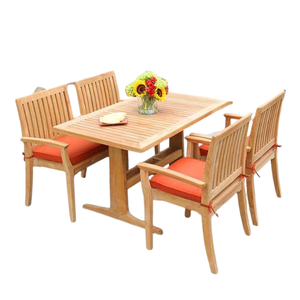 <b>Table</b> and Chairs Sets With <b>Low</b> Cushion Super Comfortable Dining <b>Table</b> Sets Garden Sets Modern Style - Product Image 4