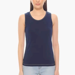 Fournisseur de débardeurs pour femmes Débardeur respirant pour femmes Tissu léger Vêtement décontracté chic - Product Image 1