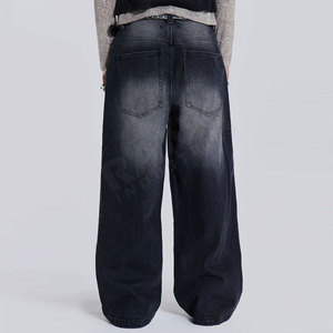 Pantalon Jean Baggy Homme Qualité Supérieure Coupe Ample Délavé Style Streetwear Tendance Meilleure Vente - Product Image 4
