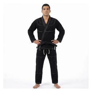 ชุดกิโมโนสำหรับการแข่งขันบราซิลเลียนยิวยิตสูสำหรับผู้ใหญ่ ผ้าฝ้าย 100% ระบายอากาศได้ดี ทนทาน แห้งเร็ว รับสกรีนโลโก้ ชุดยิวยิตสูสำหรับทุกเพศ - Product Image 2