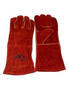 Venta al por mayor de guantes de soldadura de doble capa de piel de vaca a mano resistente al desgaste y aislamiento térmico Protección Laboral para soldadores - Product Image 5