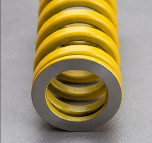 Resorte de compresión amarillo Mollificio Bordignon 4S, carga extra pesada, carcasa de 3/4, diámetro de varilla de 3/8 - Product Image 3