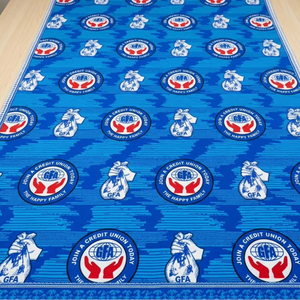 ผ้าพิมพ์ลายแอฟริกันแท้ 100% ผ้าฝ้าย สำหรับเสื้อผ้าแฟชั่น ของตกแต่งบ้าน โปรโมชั่น ขายส่ง รับผลิตแบบ OEM ODM - Product Image 1