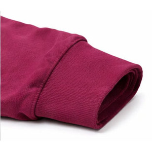 Manches longues unisexes personnalisées avec poignets côtelés, 100% polyester tricoté, imprimé sérigraphié, couleur unie, séchage rapide, respirant - Product Image 4