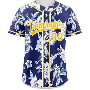 OEM Men's Baseball Jersey Short High Quality Sportswear Custom Logo Breathable <b>Athletic</b> Fit 100% Polyester Blank New Design - Product Image 6