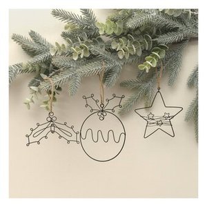 Wholesale Metal Black Hanging Ornament with Customized Design In Affordable Price - Product Image 5