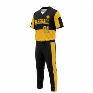 Uniforme de baseball couleur personnalisée, nouvelle arrivée, uniforme de sport sur mesure à vendre, service OEM, uniforme de baseball - Product Image 3