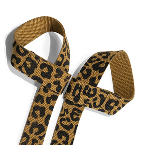 Fitness Lifting Straps 5mm <b>Padded</b> Durable Wrist Straps For Powerlifting Cotton Lifting Strap With Silicone <b>cheap</b> price OEM - Product Image 4